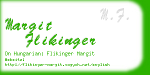 margit flikinger business card